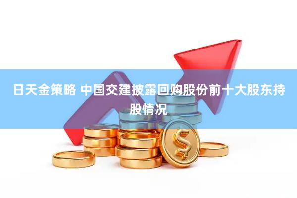 日天金策略 中国交建披露回购股份前十大股东持股情况